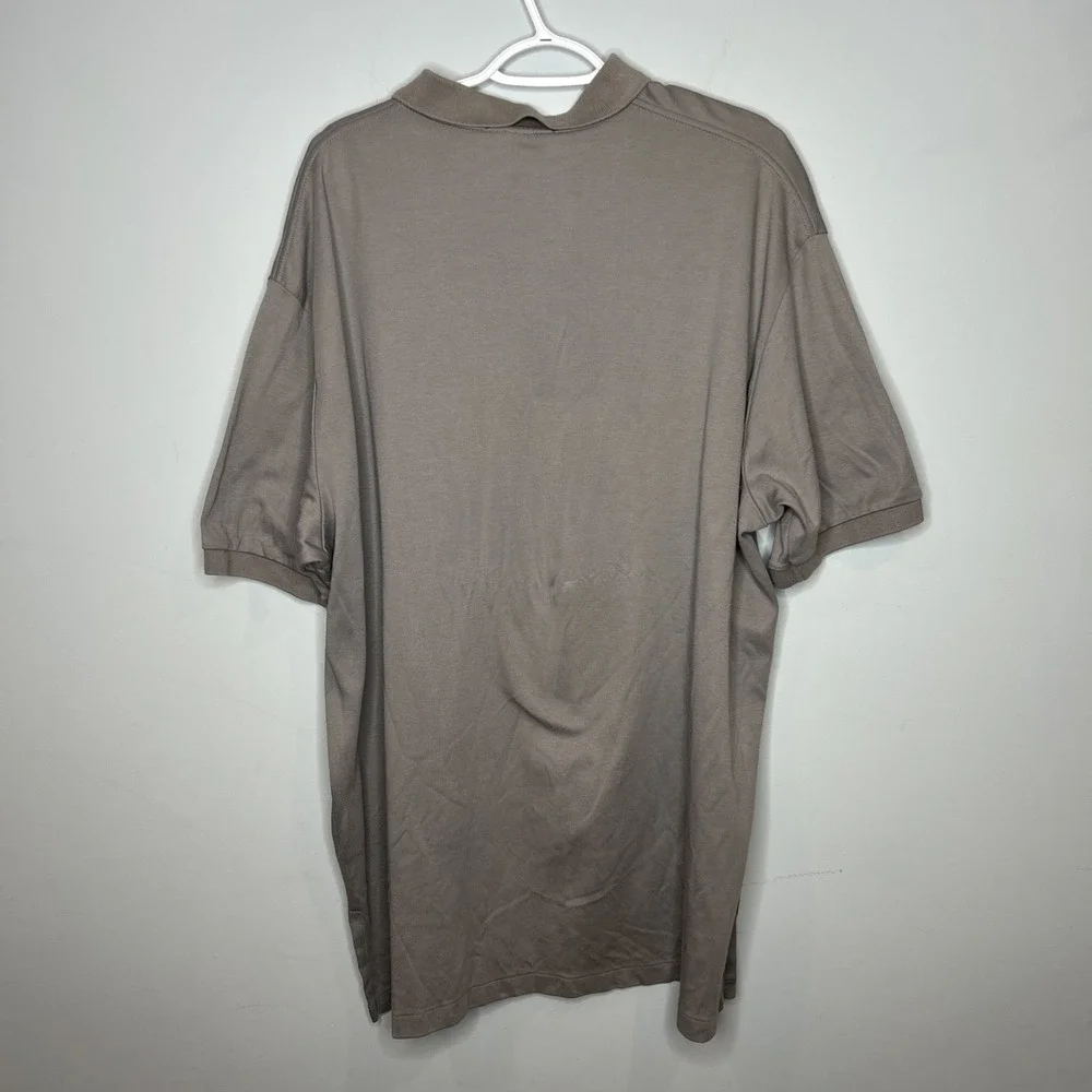 Ralph Lauren Super Soft Gray Polo Shirt Cotton Classic Traditional‎ Style XXL
